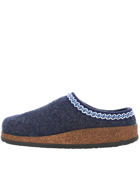 Scarpa Valleverde Uomo Pelle vitello Colore Blu Punta Semi Tonda Tacco