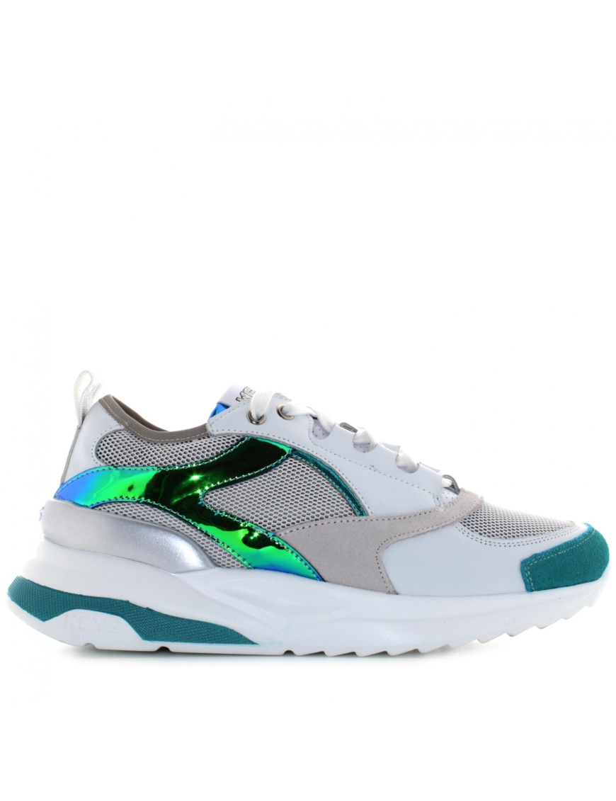 Sneaker con zeppa Keys da donna nera | Liviana Calzature
